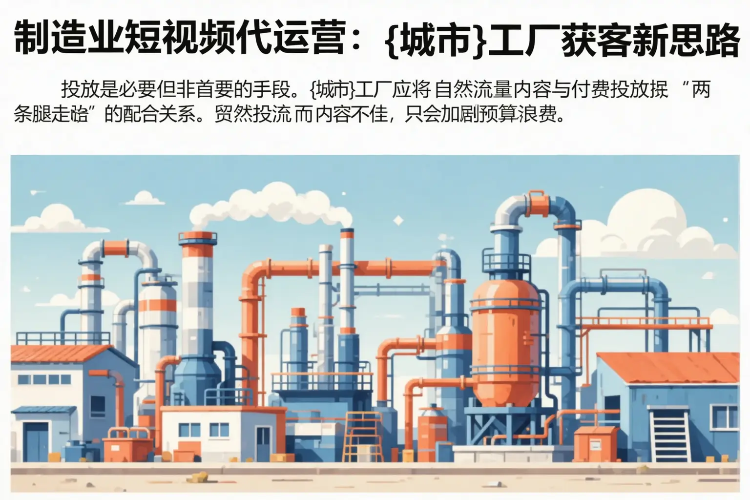制造业短视频代运营：汨罗工厂获客新思路